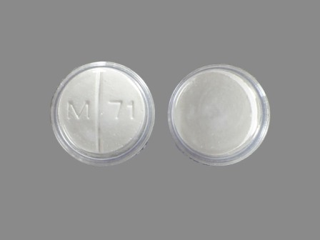 M 71: (51079-206) Allopurinol 300 mg Oral Tablet by Mylan Institutional Inc.