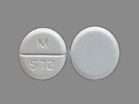 M 572: (51079-658) Albuterol 4 mg (As Albuterol Sulfate 4.8 mg) Oral Tablet by Udl Laboratories, Inc.