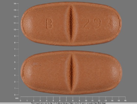 B293: (51991-293) Oxcarbazepine 300 mg Oral Tablet by Breckenridge Pharmaceutical, Inc.