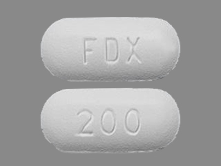 FDX 200: (52015-080) Dificid 200 mg Oral Tablet by Optimer Pharmaceuticals, Inc.