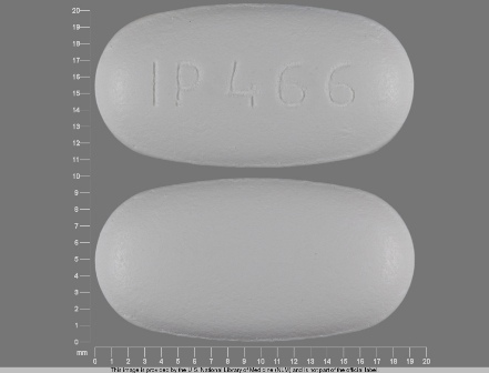 IP 466: (53746-466) Ibuprofen 800 mg Oral Tablet by Amneal Pharmaceuticals, LLC