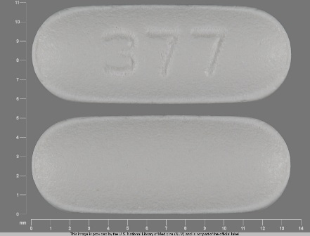 377 White Oval Pill