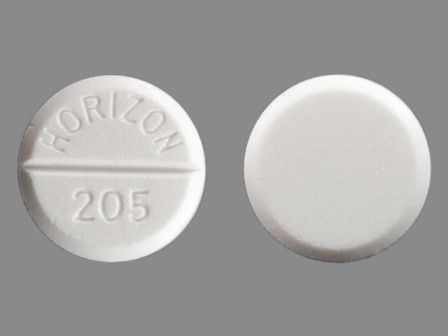 HORIZON 205: (59630-205) Robinul 2 mg Oral Tablet by Shionogi Inc.