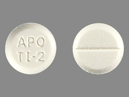 APO TI 2: (60429-241) Tizanidine Hydrochloride by Aphena Pharma Solutions - Tennessee, LLC