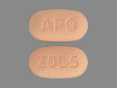 APO ZOL 5: (60505-2604) Zolpidem Tartrate 5 mg Oral Tablet by Apotex Corp.
