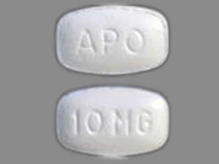 10MG APO: (60505-2633) Cetirizine Hydrochloride 10 mg Oral Tablet by Apotex Corp.