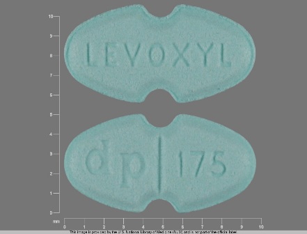 Levoxyl dp 175: (60793-859) Levoxyl 0.175 mg Oral Tablet by King Pharmaceuticals, Inc.