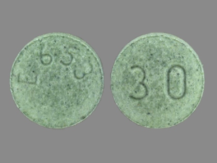 E653 30: (60951-653) Ms 30 mg Extended Release Tablet by Qualitest Pharmaceuticals
