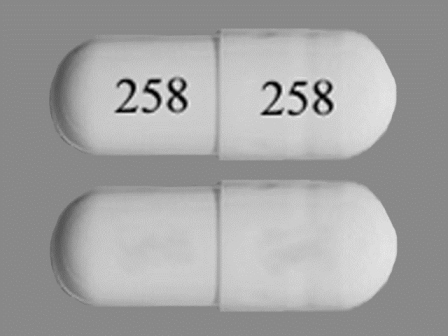 258 258: (62756-258) Zonisamide 25 mg Oral Capsule by Sun Pharmaceutical Industries Limited