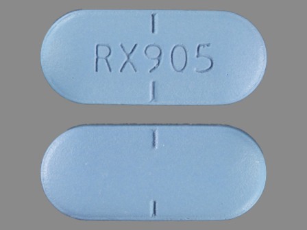 RX905: (63304-905) Valacyclovir 1 Gm Oral Tablet by Ranbaxy Pharmaceuticals Inc.