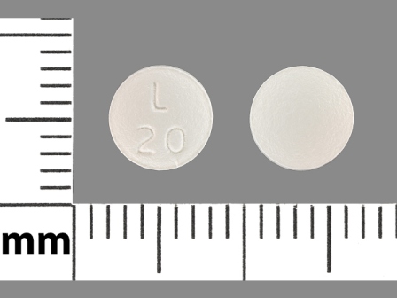 L 20: (63402-302) Latuda 20 mg Oral Tablet by Sunovion Pharmaceuticals Inc.