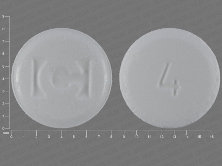 4 C: (63459-544) Fentora 0.4 mg Buccal Tablet by Cephalon, Inc.