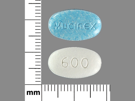 Mucinex 600: (63824-008) Mucinex 600 mg 12 Hr Extended Release Tablet by Reckitt Benckiser LLC