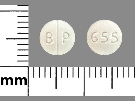 BP 655: (64376-655) Methimazole 5 mg Oral Tablet by Boca Pharmacal, LLC