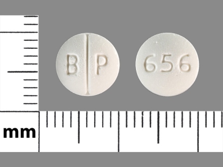 BP 656: (64376-656) Methimazole 10 mg Oral Tablet by Boca Pharmacal, LLC