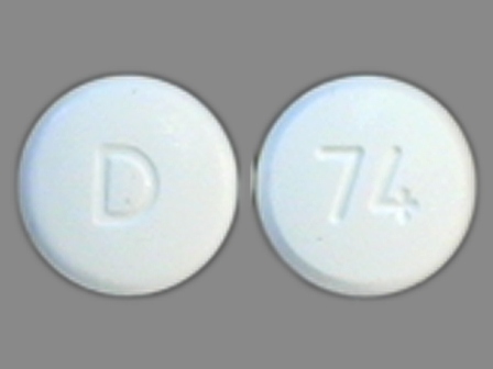 D 74: (65862-079) Terbinafine 250 mg Oral Tablet by Nucare Pharmaceuticals, Inc.