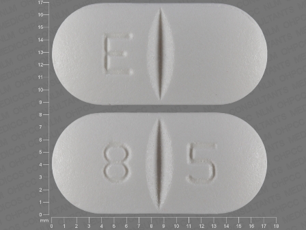E 8 5: (65862-176) Penicillin V Potassium 500 mg Oral Tablet, Film Coated by Lake Erie Medical Dba Quality Care Products LLC