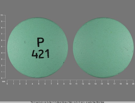 P 421 OR 421: (66213-421) Donnatal (Atropine Sulfate 0.0582 mg / Hyoscyamine Sulfate 0.311 mg / Phenobarbital 48.6 mg / Scopolamine Hydrobromide 0.0195 mg) Extended Release Tablet by Pbm Pharmaceuticals, Inc