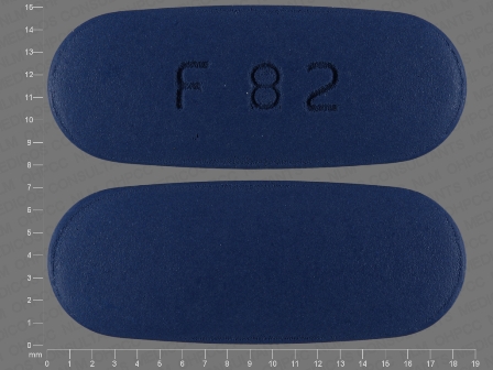 F 82: (68084-215) Valacyclovir Hydrochloride 500 mg/1 Oral Tablet, Film Coated by American Health Packaging