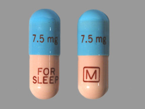 FOR SLEEP M 7 5 mg: (68084-549) Temazepam 7.5 mg Oral Capsule by Aphena Pharma Solutions - Tennessee, LLC