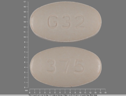G 32 375: (68462-189) Naproxen 375 mg Oral Tablet by Lake Erie Medical & Surgical Supply Dba Quality Care Products LLC