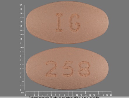 IG 258: (68462-359) Nabumetone 750 mg Oral Tablet by Glenmark Generics Inc., USA