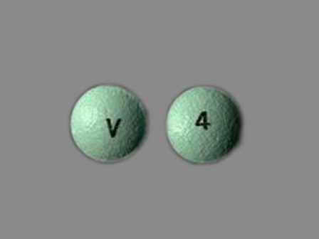 V 4: (68774-600) 12 Hr Vospire 4 mg Extended Release Tablet by Dava Pharmaceuticals, Inc.