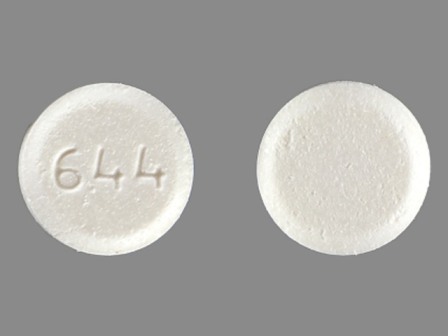 644: (76439-309) Hyoscyamine Sulfate Sl Sl .125 mg Oral Tablet by Redpharm Drug, Inc.
